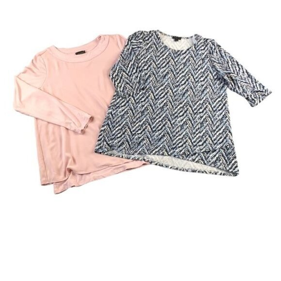 J Jill Womens Small Petite Long Sleeve Casual Top Bundle (2), Career Work Basic - Picture 1 of 14